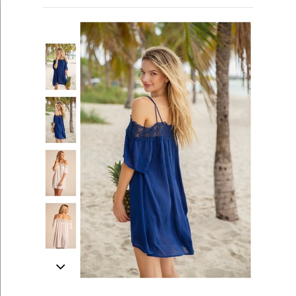 🆕 Koy Resort: Miami Open-Shoulder Dress - Picture 4 of 5